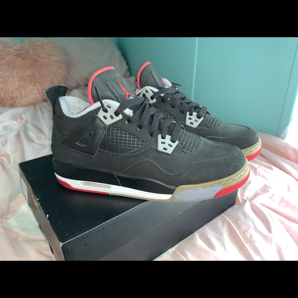 Air Jordan Bred 4 Retro GS Size 5